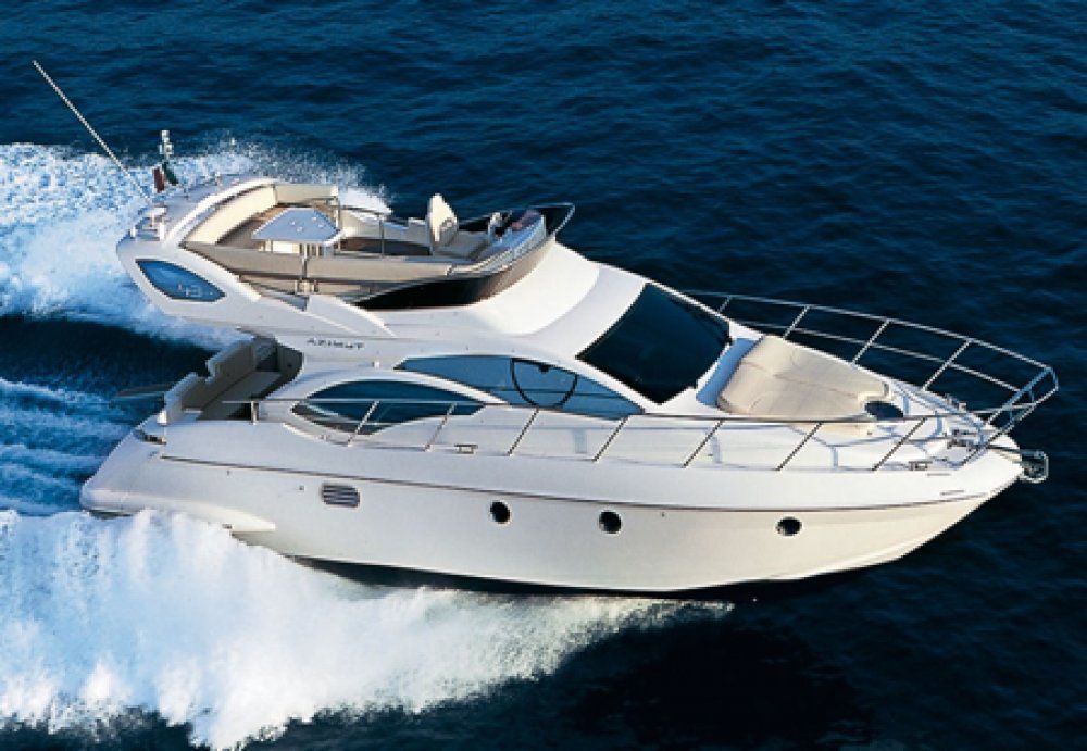Azumut 43 fly day charter up to 11 guests puerto banus marbella