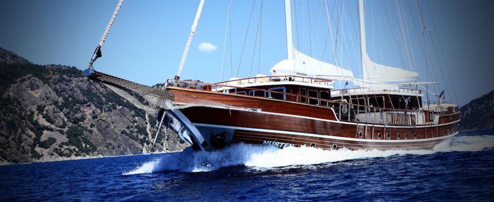 Nurten a 31m charter gulet 6 cabins turkey