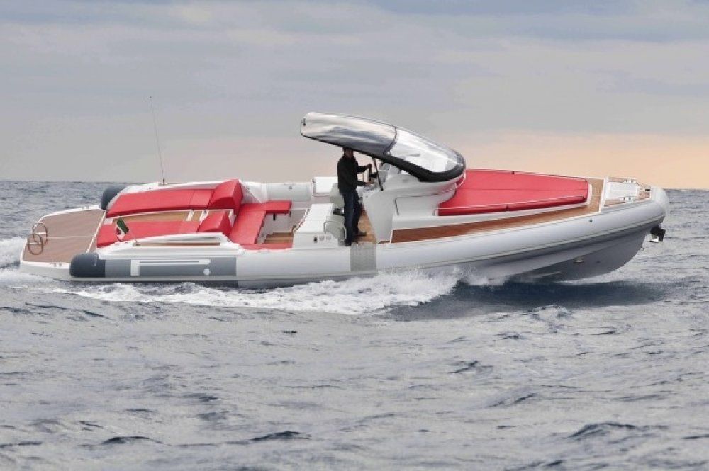 Charter boat pirelli 1100 day charters up to 12 guests ibiza