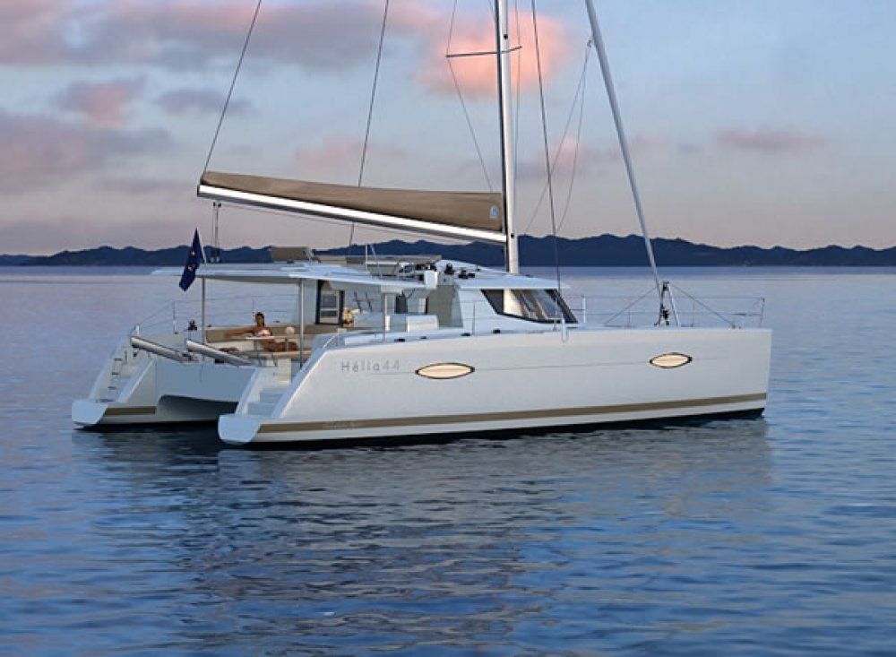 Charter catamaran helia 44 3 double cabins marsh harbour bahamas