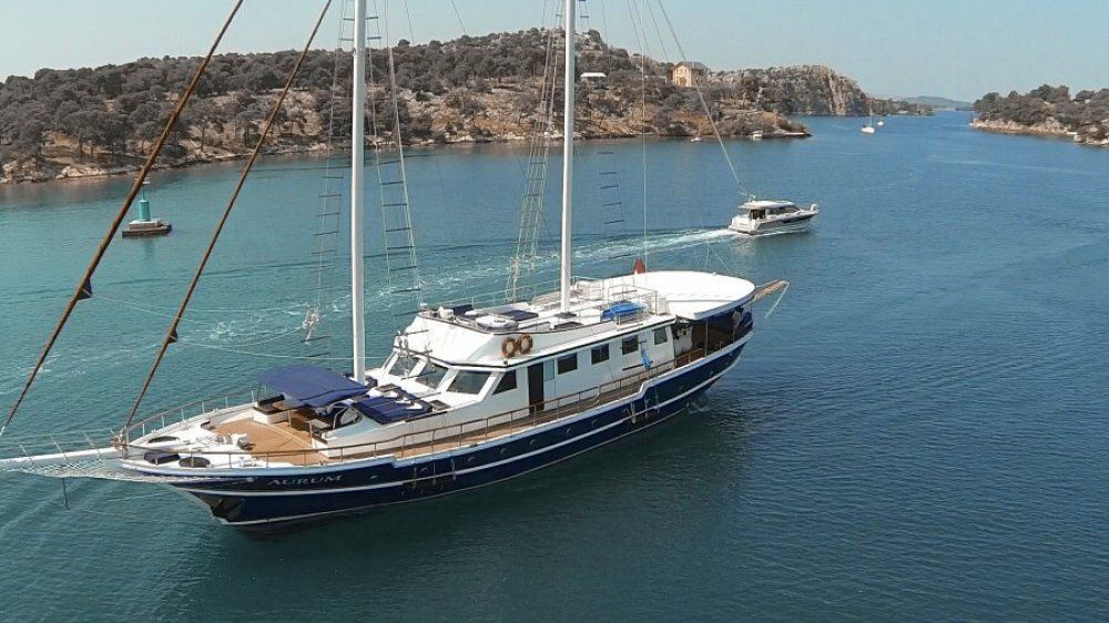 Charter gulet aurum croatia