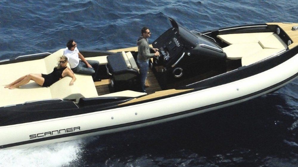 Charter boat scanner 950 day charter ibiza