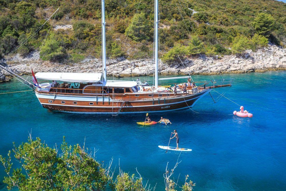 Charter gulet allure croatia