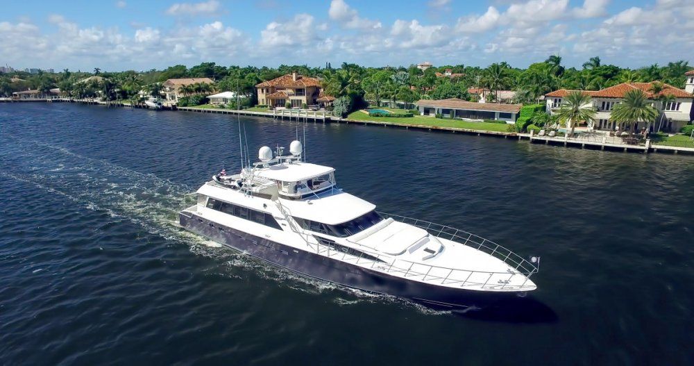 Charter yacht first home bahamas