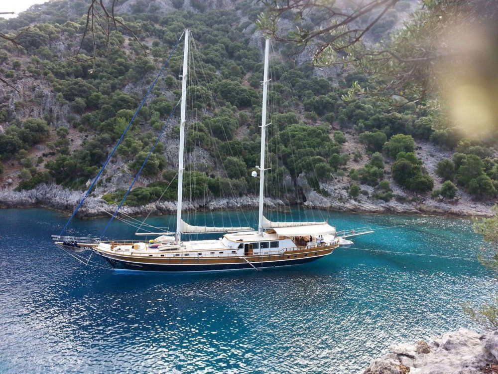 Kaya guneri 4 charter gulet in turkey