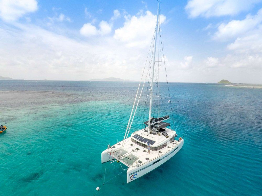 Oui cherie catamarans for charter in the bvi