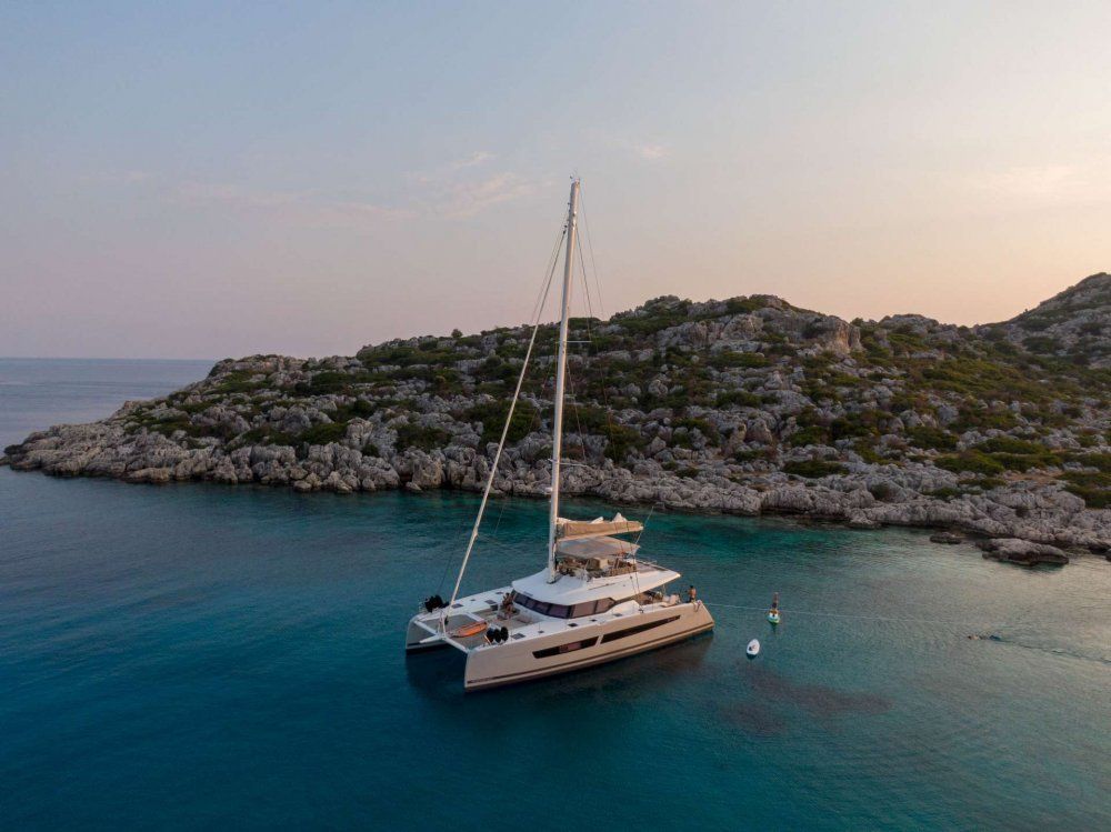 Catamaran serenissima greece