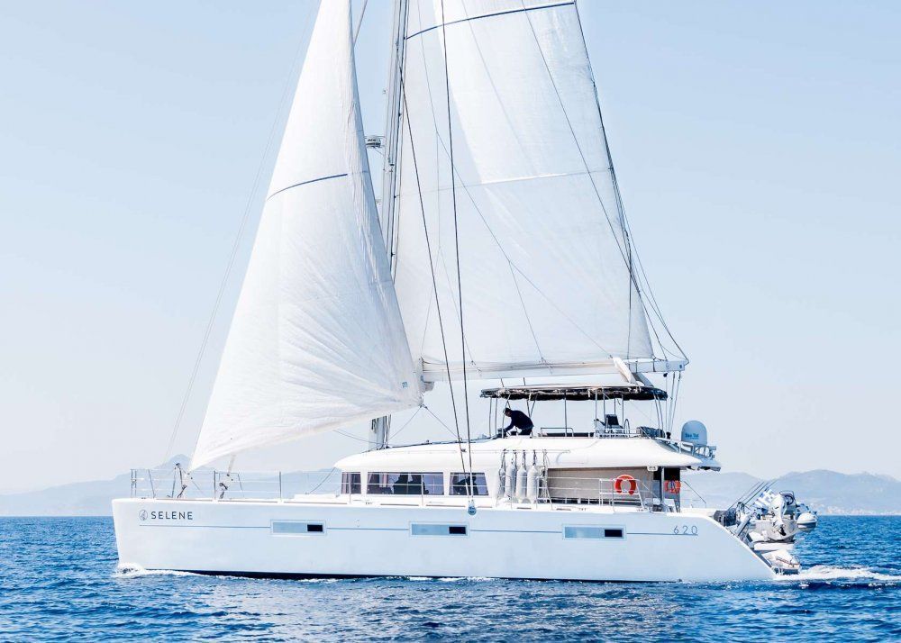 Catamaran selene greece