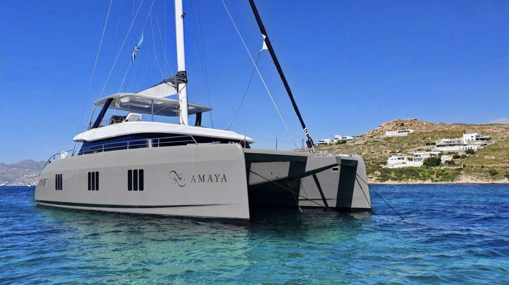 Catamaran amaya greece