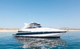 Charter yacht pershing 45 day charter ibiza