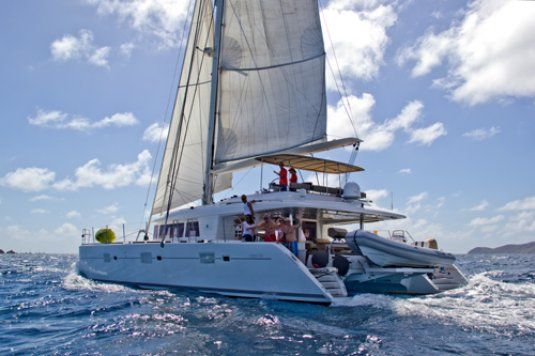 The cure lagoon 62 up to 6 guests tortola