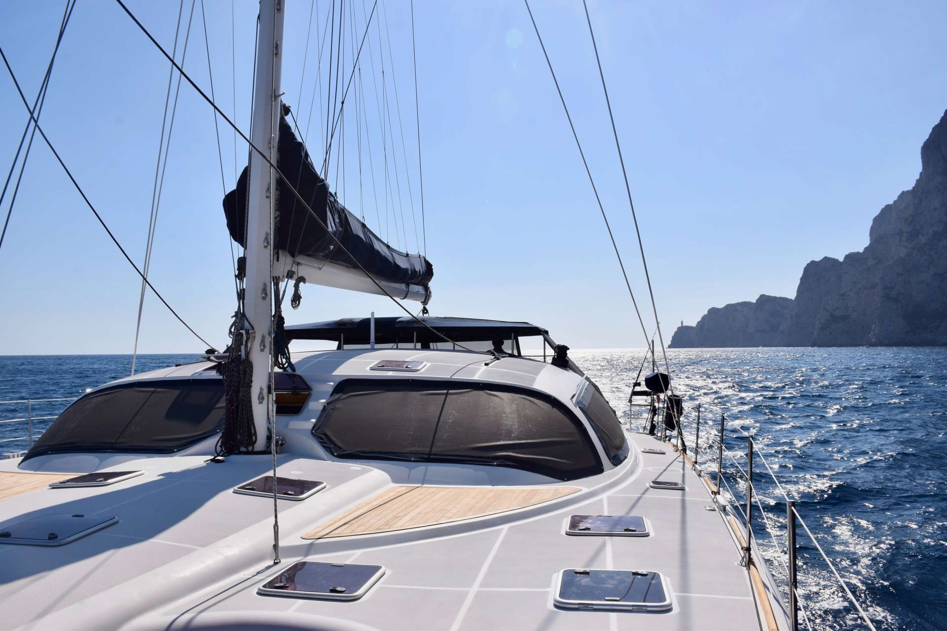 Med charter catamaran corsica corcega alquiler italia 12