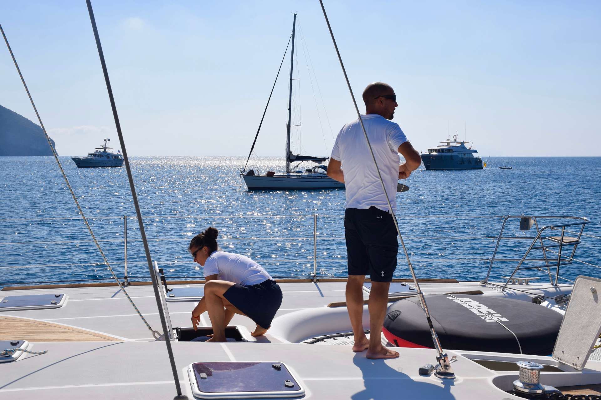 Med charter catamaran corsica corcega alquiler italia 13